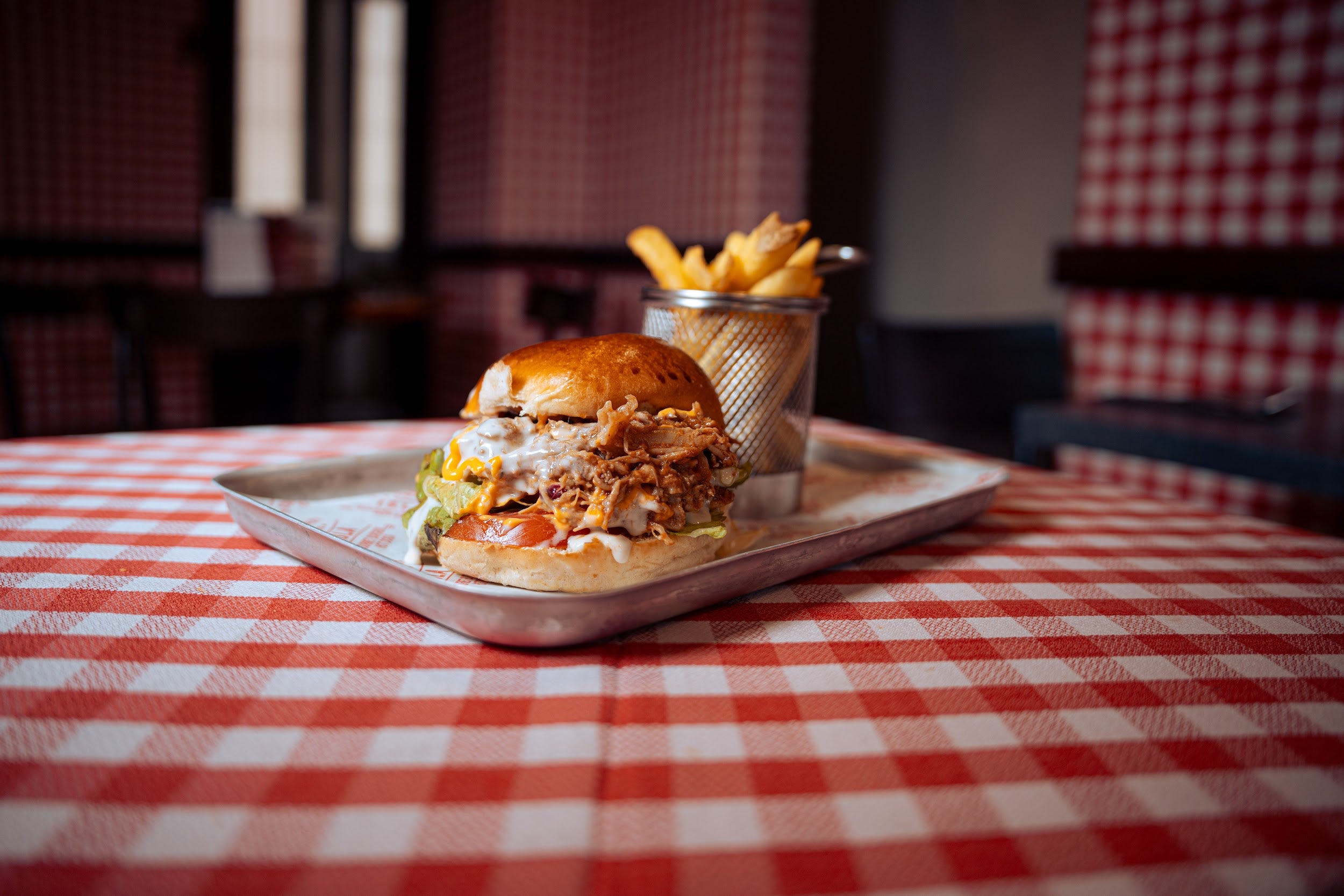 Hamburguesa Pulled Pork